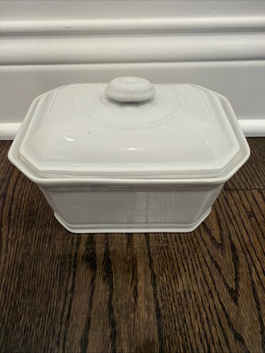 Vintage white apilco - white, porcelain